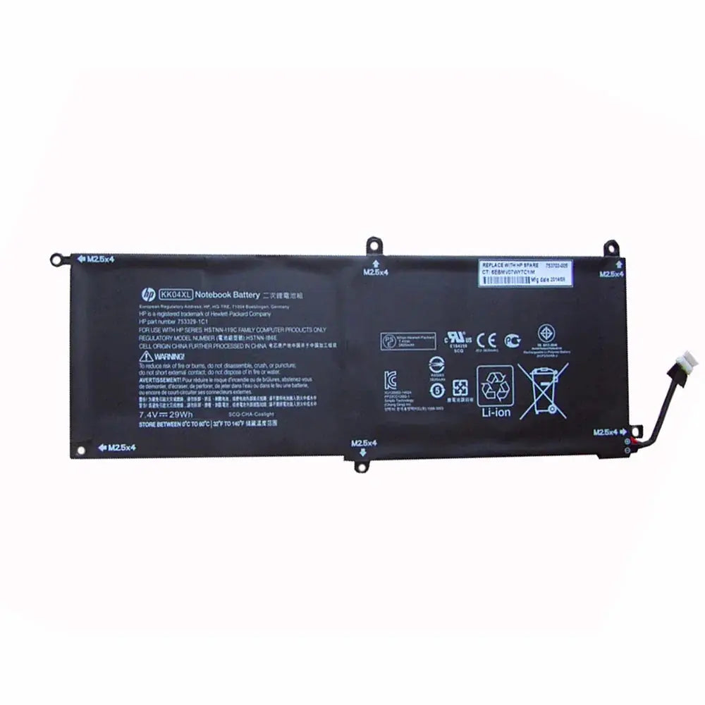 Genuine KK04XL Battery For HP Pro x2 612 G1 Tablet 753703-005 HSTNN-IB6E Laptop - eBuy UAE